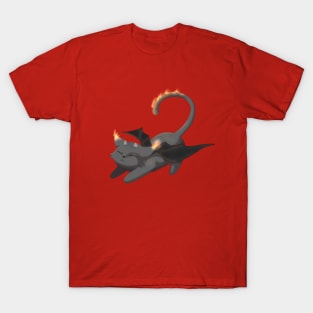 Stretching Hellcat T-Shirt